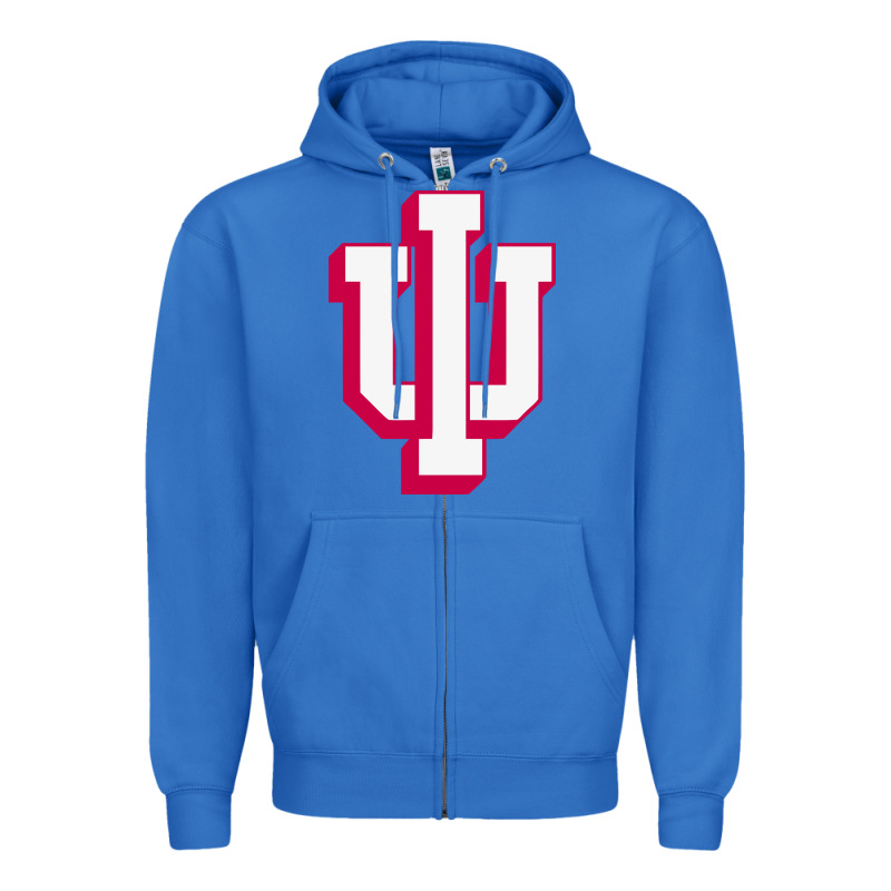 Indiana Hoosiers Zipper Hoodie by linhVisuals | Teevron
