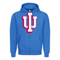 True Royal indiana hoosiers Zipper Hoodie - linhVisuals
