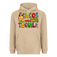 Mushroom tacos and tequila Heavyweight Hoodie - RanaPortraitStore