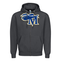 Smoke montreat college cavaliers vectorized Zipper Hoodie - linhVisuals