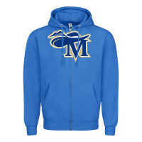 Montreat College Cavaliers Vectorized Zipper Hoodie | Teevron