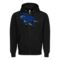 Black montreat college cavaliers1 vectorized Zipper Hoodie - linhVisuals