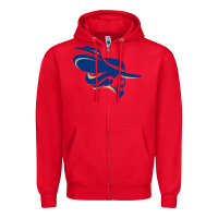 Red montreat college cavaliers1 vectorized Zipper Hoodie - linhVisuals