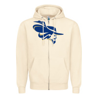 Sandshell montreat college cavaliers1 vectorized Zipper Hoodie - linhVisuals
