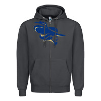 Smoke montreat college cavaliers1 vectorized Zipper Hoodie - linhVisuals
