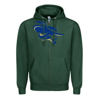 Sports Green montreat college cavaliers1 vectorized Zipper Hoodie - linhVisuals