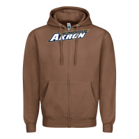 Chestnut akron university Zipper Hoodie - linhVisuals