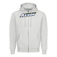 Dove Grey akron university Zipper Hoodie - linhVisuals