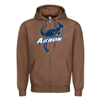 Chestnut university of akron Zipper Hoodie - linhVisuals