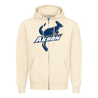 Sandshell university of akron Zipper Hoodie - linhVisuals