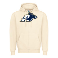 Sandshell akron university zips Zipper Hoodie - linhVisuals