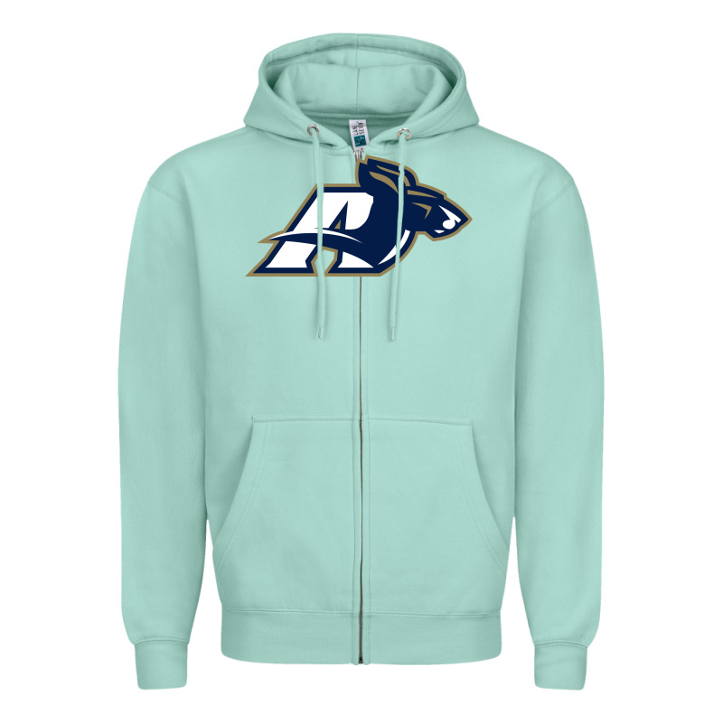 Akron University Zips Zipper Hoodie by linhVisuals | Teevron