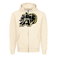 Sandshell army black knights Zipper Hoodie - linhVisuals