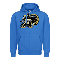 True Royal army black knights Zipper Hoodie - linhVisuals