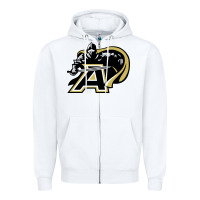 White army black knights Zipper Hoodie - linhVisuals