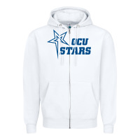 White oklahoma city university stars1 vectorized Zipper Hoodie - linhVisuals
