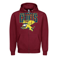 Burgundy canisius golden griffins college Zipper Hoodie - linhVisuals