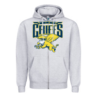 Heather Grey canisius golden griffins college Zipper Hoodie - linhVisuals