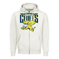 Oatmeal Heather canisius golden griffins college Zipper Hoodie - linhVisuals