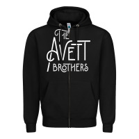 Black the avett brothers Zipper Hoodie - linhVisuals