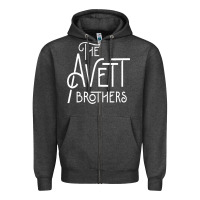 Charcoal Heather the avett brothers Zipper Hoodie - linhVisuals