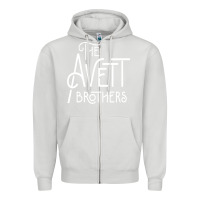 Dove Grey the avett brothers Zipper Hoodie - linhVisuals