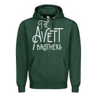 Sports Green the avett brothers Zipper Hoodie - linhVisuals