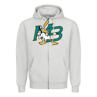 Dove Grey the myrtle beach pelicans baseball Zipper Hoodie - linhVisuals