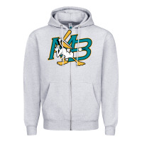 Heather Grey the myrtle beach pelicans baseball Zipper Hoodie - linhVisuals