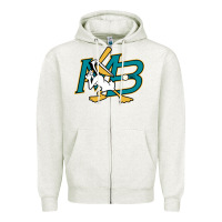 Oatmeal Heather the myrtle beach pelicans baseball Zipper Hoodie - linhVisuals