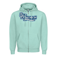Seafoam old dominion monarchs football Zipper Hoodie - linhVisuals