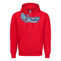 Red old dominion monarchs football Zipper Hoodie - linhVisuals