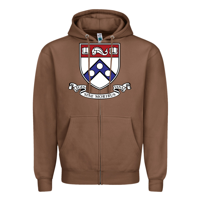 The Pennsylvania Quakers Zipper Hoodie by linhVisuals | Teevron