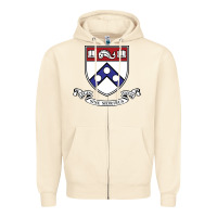 Sandshell the pennsylvania quakers Zipper Hoodie - linhVisuals