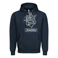 Navy jason isbell and the 400 unit Zipper Hoodie - linhVisuals