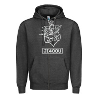 Charcoal Heather jason isbell and the 400 unit Zipper Hoodie - linhVisuals