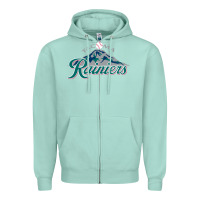 The Tacoma Rainiers Baseball Zipper Hoodie | Teevron