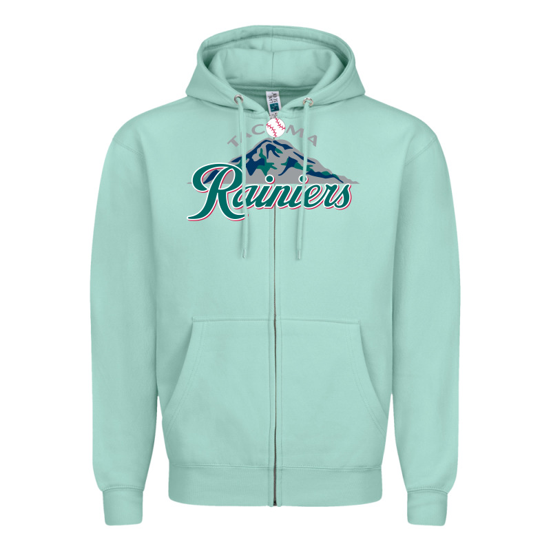 The Tacoma Rainiers Baseball Zipper Hoodie by linhVisuals | Teevron