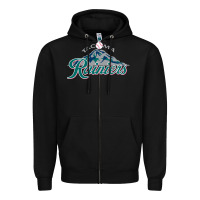 Black the tacoma rainiers Baseball Zipper Hoodie - linhVisuals