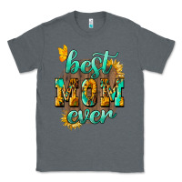 Charcoal Heather Best Mom ever mother's day Classic Tee - HowdyJamesFarm
