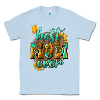 Dusty Blue Best Mom ever mother's day Classic Tee - HowdyJamesFarm