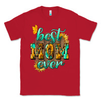 Red Best Mom ever mother's day Classic Tee - HowdyJamesFarm
