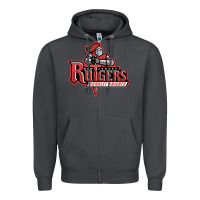 Smoke the rutgers scarlet knights Zipper Hoodie - linhVisuals
