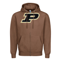 Chestnut purdue boilermakers Zipper Hoodie - linhVisuals