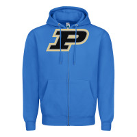 True Royal purdue boilermakers Zipper Hoodie - linhVisuals