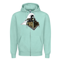 Seafoam purdue boilermakers Zipper Hoodie - linhVisuals
