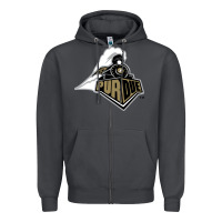 Smoke purdue boilermakers Zipper Hoodie - linhVisuals