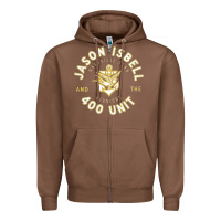 Chestnut jason isbell and the 400 unit Zipper Hoodie - linhVisuals