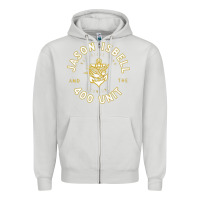 Dove Grey jason isbell and the 400 unit Zipper Hoodie - linhVisuals