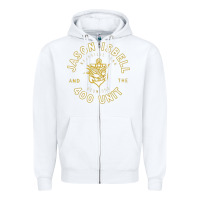 White jason isbell and the 400 unit Zipper Hoodie - linhVisuals